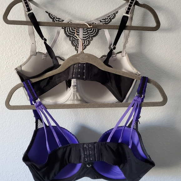36DDD (36F) Strappy Balconette Bra Set - Picture 2 of 4